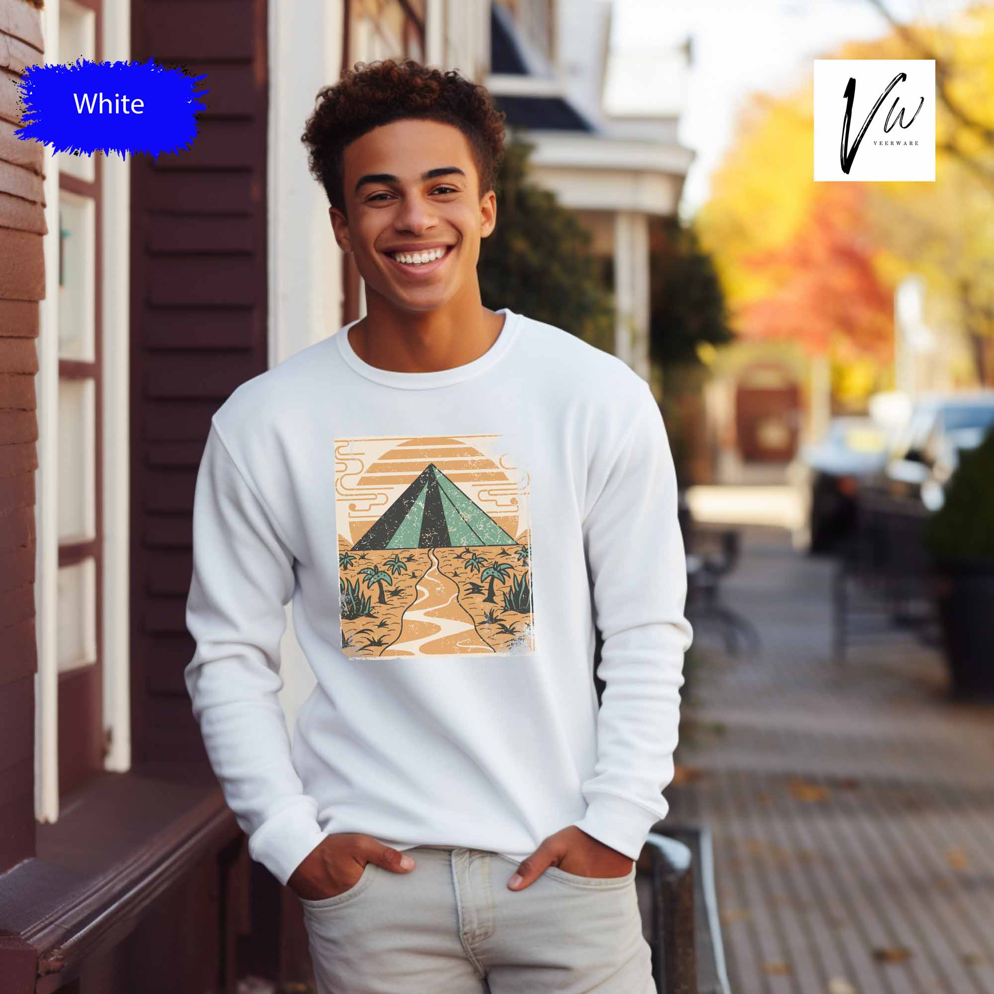 Unisex Sweatshirt tagged Pyramid VeerWare